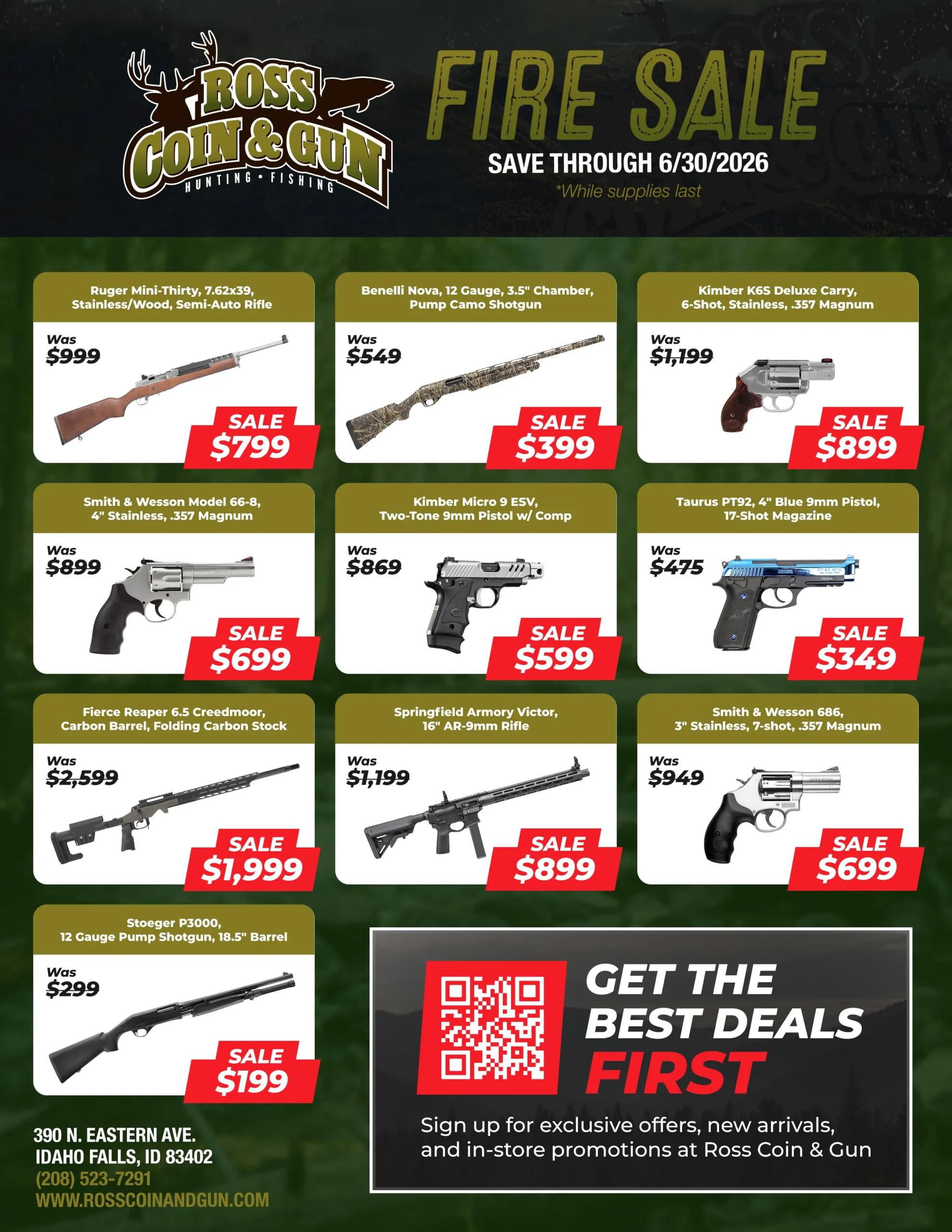 June sales flyer