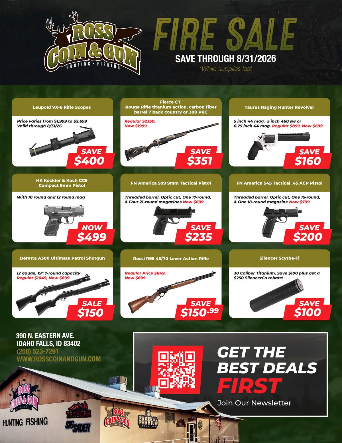 august sales flyer